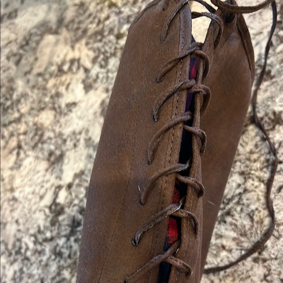 Very Volatile Plaid Lace-Up Women's Boots 8.5 - Picture 6 of 8